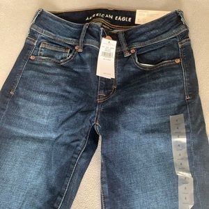 American Eagle Super Stretch Kick Boot Jeans - 4 SHORT - NWT